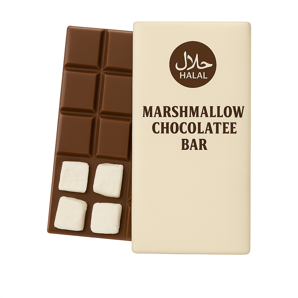 Halal Marshmallow Chocolate Bar