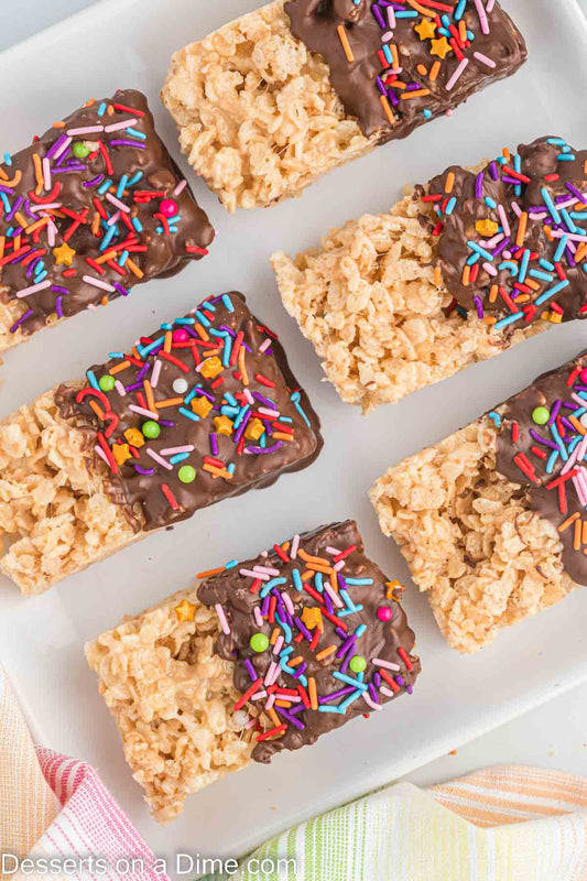 Chocolate Covered Halal Rice Krispie Treats