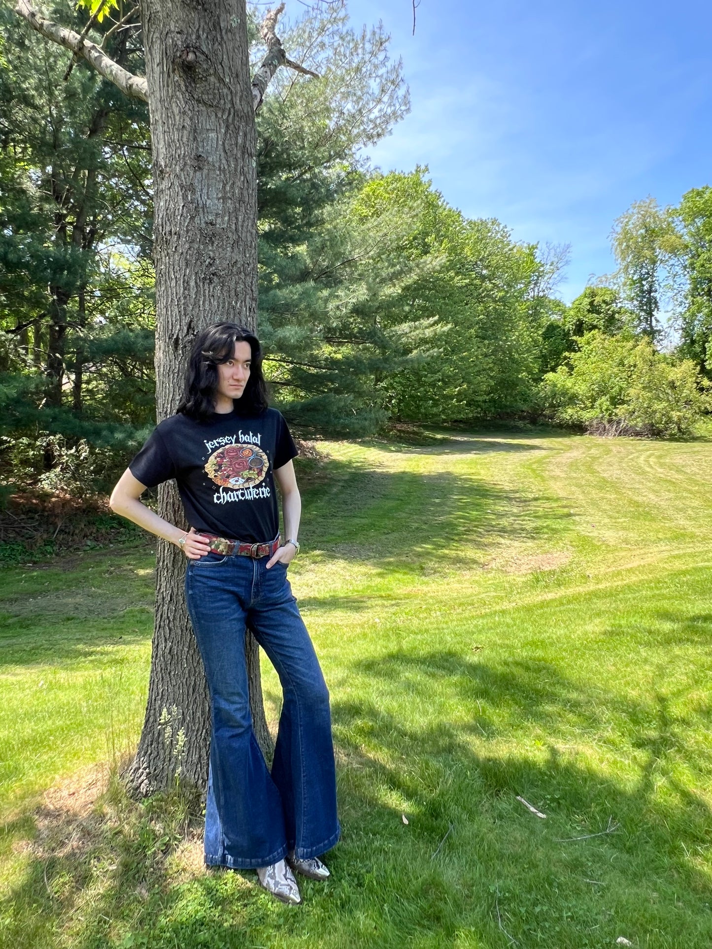 Halal Bites & Bold Vibes Graphic Tee