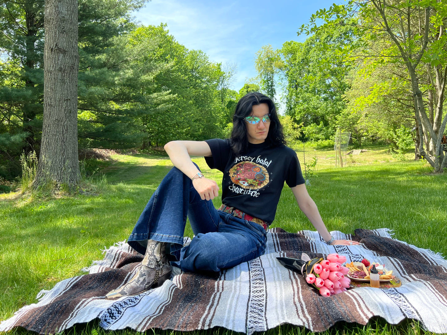 Halal Bites & Bold Vibes Graphic Tee