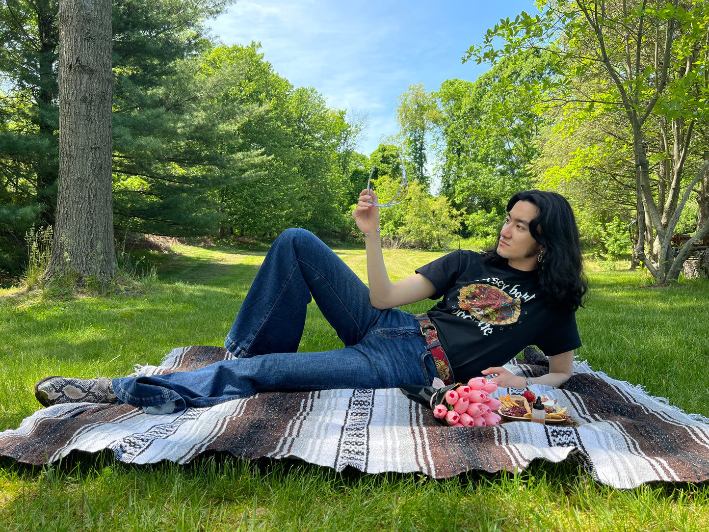 Halal Bites & Bold Vibes Graphic Tee