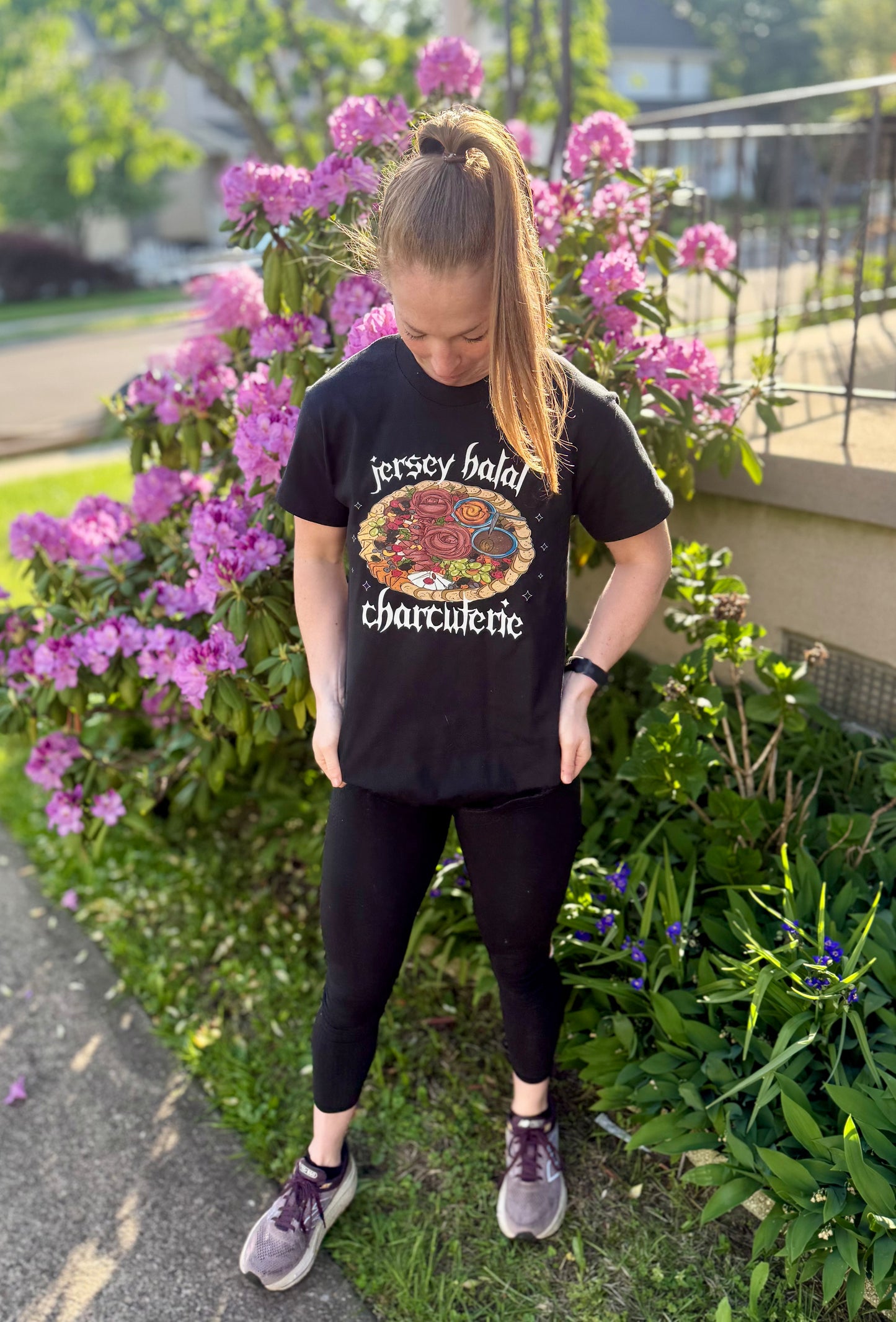 Halal Bites & Bold Vibes Graphic Tee